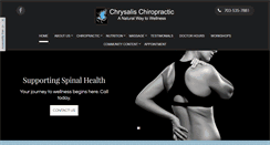 Desktop Screenshot of chrysalischiropractic.com